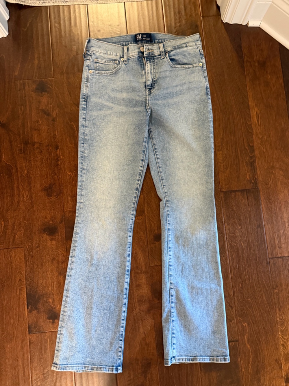 GAP Light Blue Denim Baby Boot Jeans